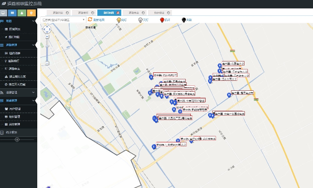 鹽城經濟技術開發區涉企景觀亮化工程安裝智能集控設備